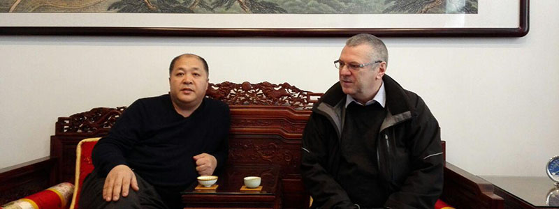 Europe customer visited our factory and satisfied with us , we made a agreement about the cooperation.